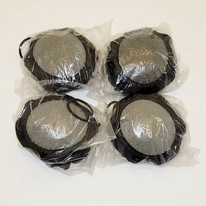 NEW Lot of 4 AXE Detailer 2-Sided Men’s Body Shower Tool Pouf Scrubber Sponge